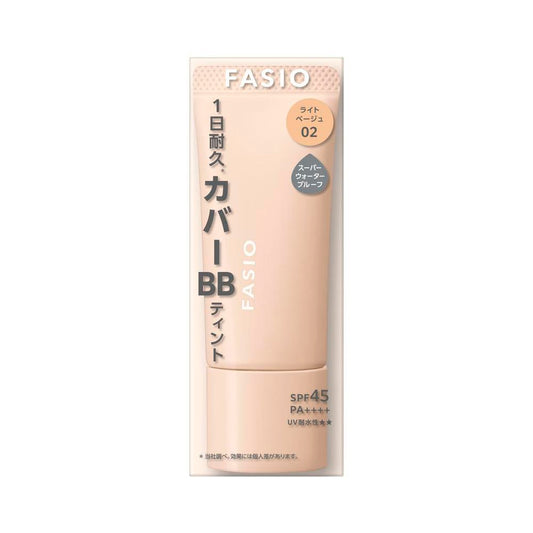 Kose Fasio BB Tint UV Cover 02 Light Beige 30g