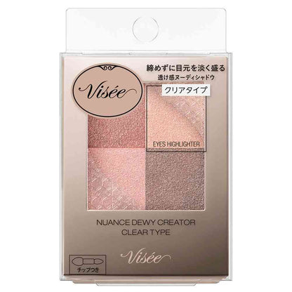 Kose Visee Nuance Dewy Creator Clear Type RD-4 Tender Red 5.5g