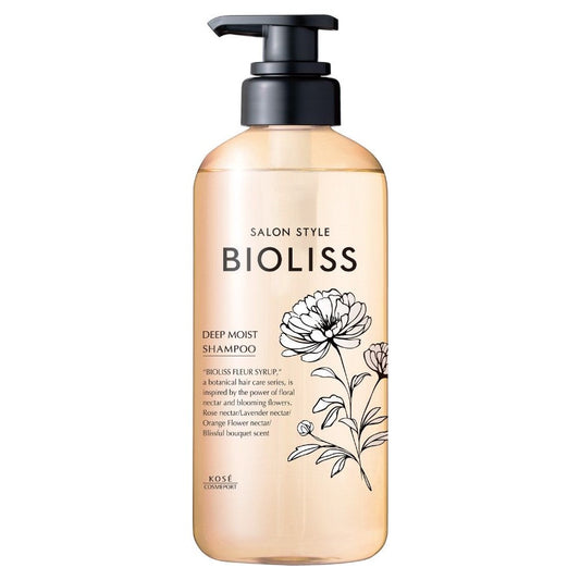 Kose Cosmeport Salon Style Biolis Fleur Syrup Deep Moist Shampoo 470mL
