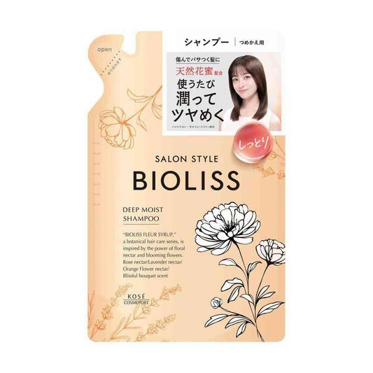 Kose Cosmeport Salon Style Biolis Fleur Syrup Deep Moist Shampoo Refill 330mL