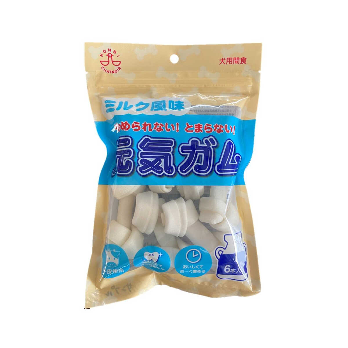 Combi Milk Flavor Energetic Gum Small 6 Pieces