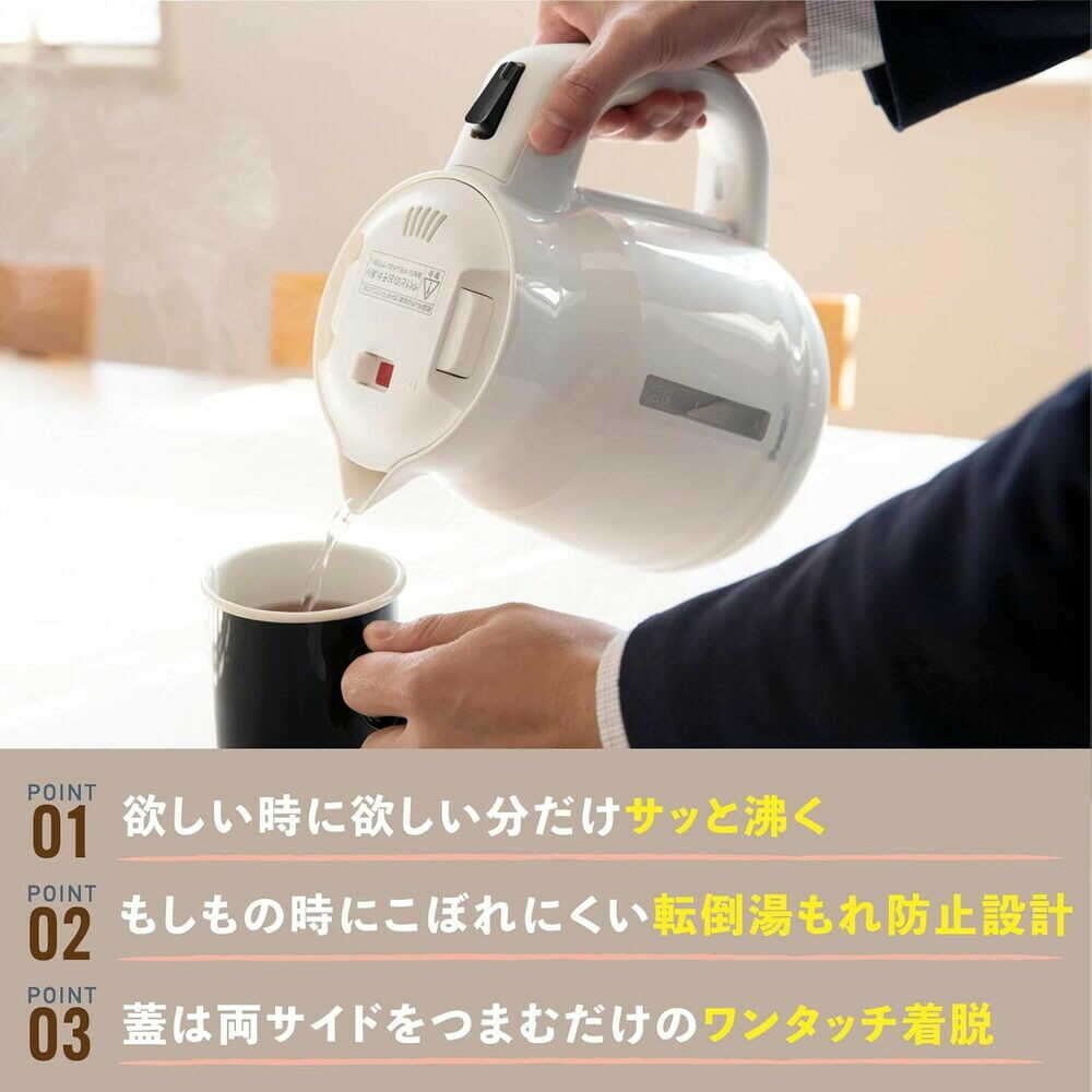 Peacock Electric Kettle 0.8L WGK-08W