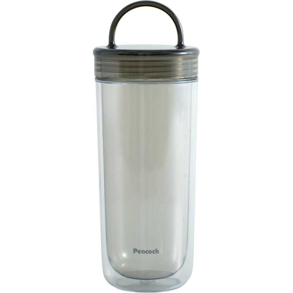 Peacock Clear Bottle (Double Wall) Screw Type PPA-50XH