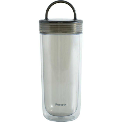 Peacock Clear Bottle (Double Wall) Screw Type PPA-50XH