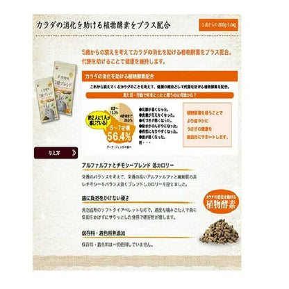 Gex Colorful Healthy Blend 7-Variety Blend for 5 Years and Up 1.6kg