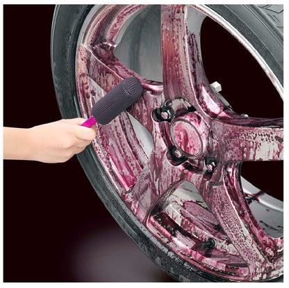 Carmate Purple Magic Wheel Sponge Plain C163