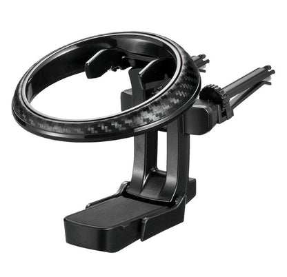 Carmate Drink Holder Folding Type SP Black Edition DZ581