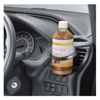 Carmate Drink Holder Folding Type SP Black Edition DZ581