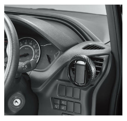 Carmate Drink Holder Folding Type SP Black Edition DZ581