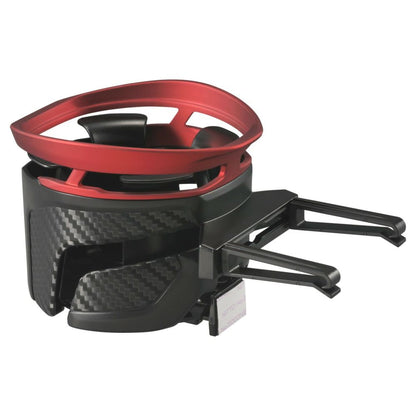 Carmate Drink Holder Quattro Type S Red Metallic DZ593