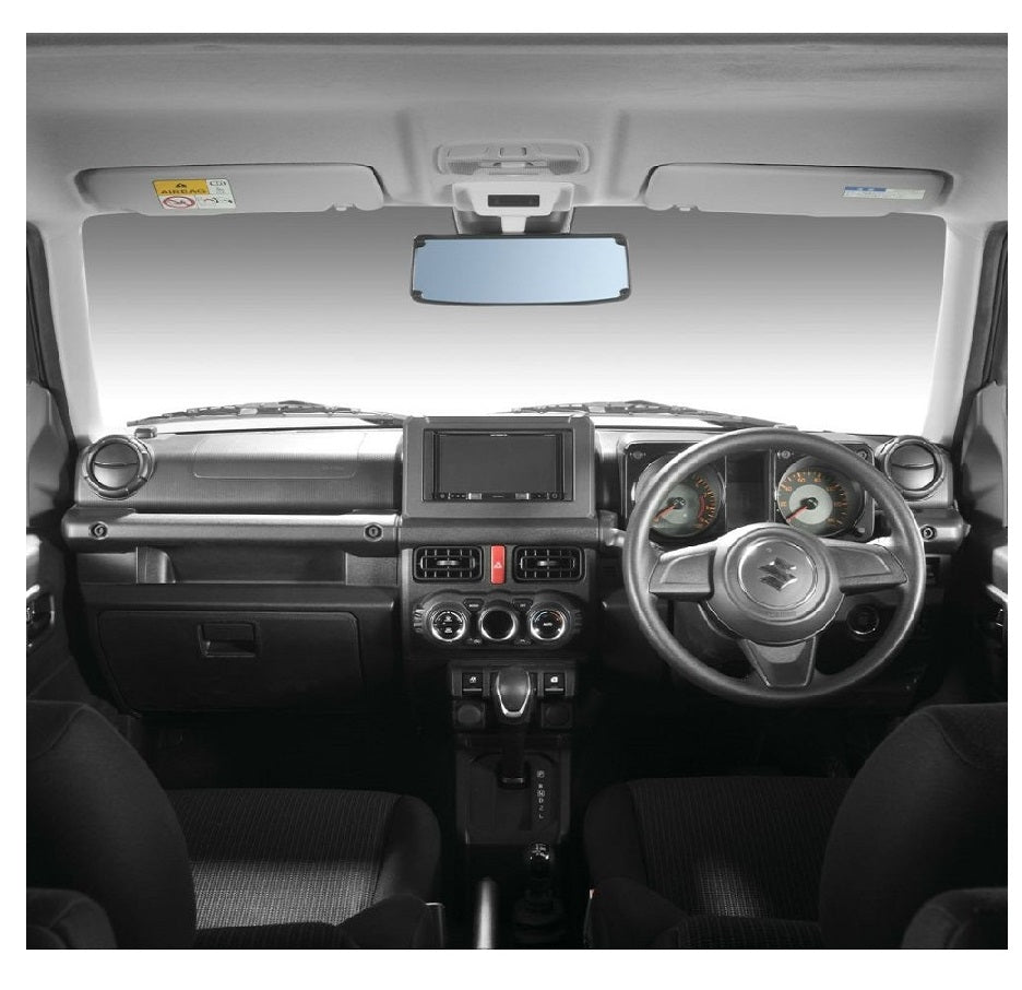 Carmate Jimny Rearview Mirror & Cover 3000SR Blue Mirror NZ821