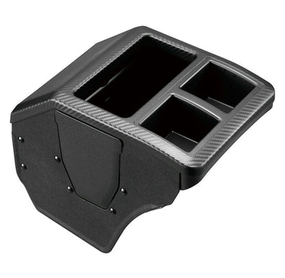 Carmate Console Box Premium for Every Van Carbon Black NZ826