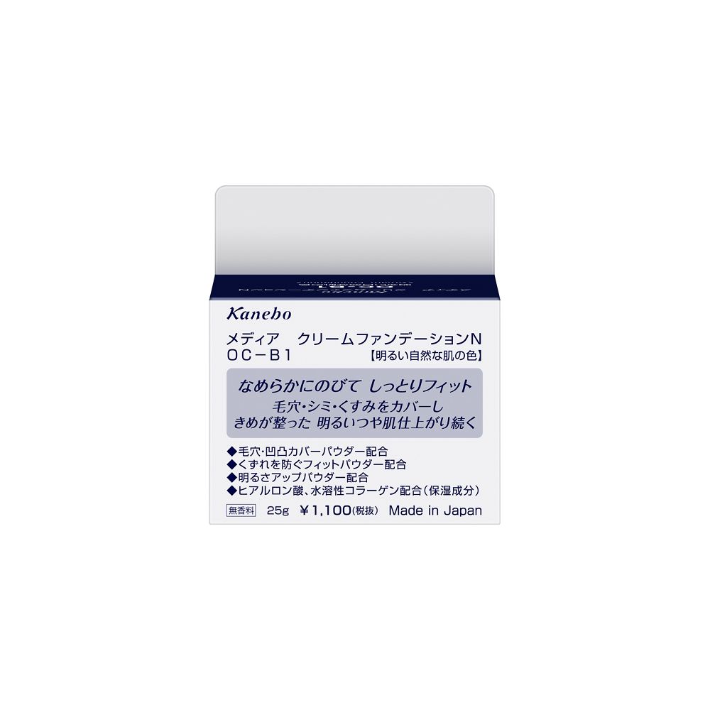 Kanebo Media Cream Foundation N OC-B1 25g
