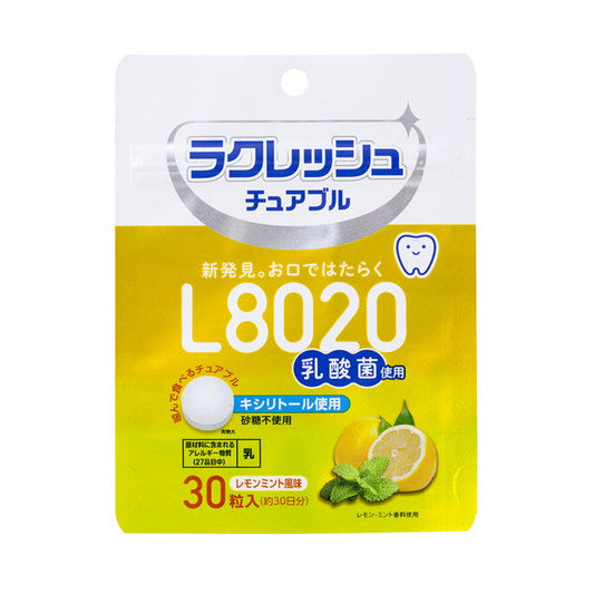Jex Lacresh L8020 Chewable Lemon Mint 30 Tablets