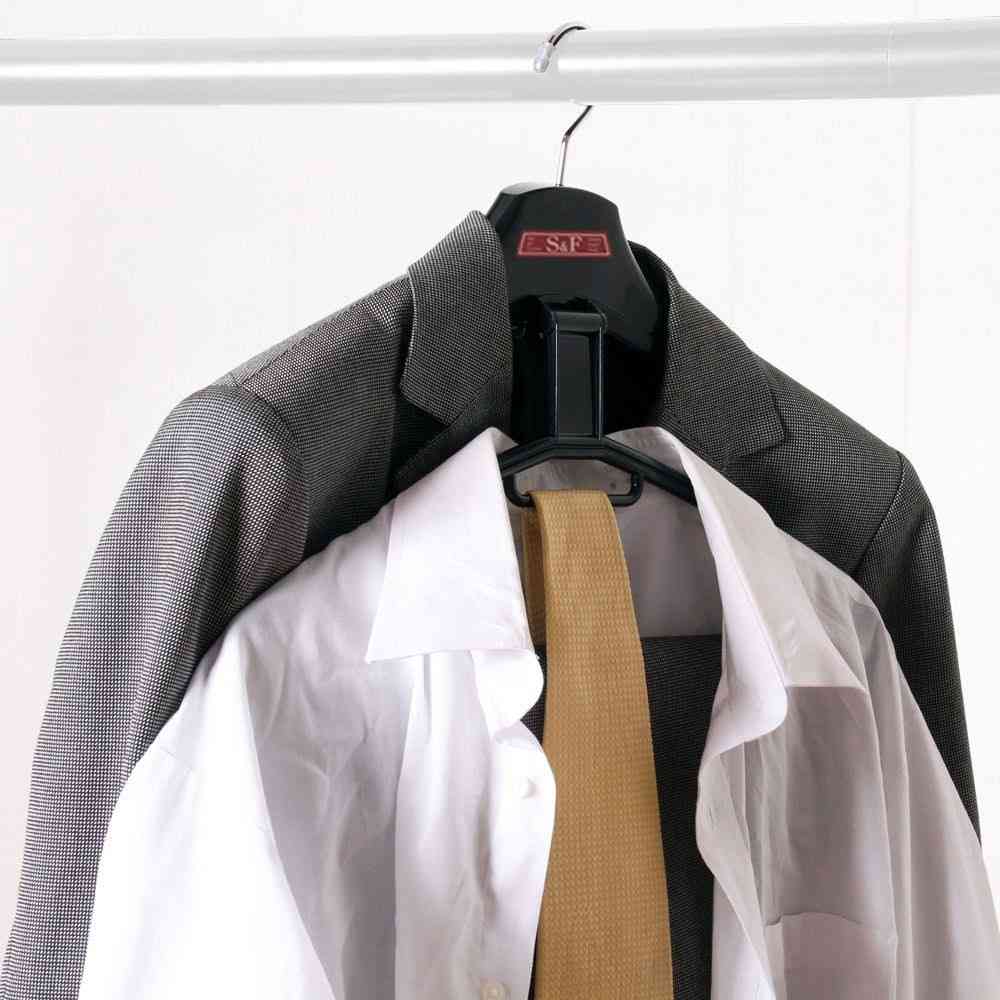 Shinko Hanger S&F New 3D Slide Hanger Black