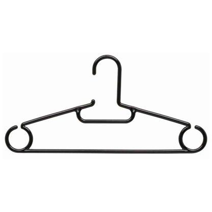 Shinko Hanger Reverse Family Black Set of 10