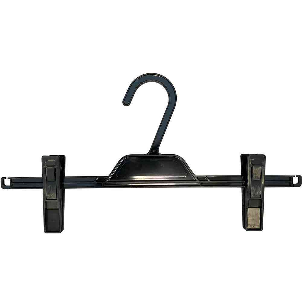 Shinko Hanger Reverse Clip Hanger Black (Set of 5)