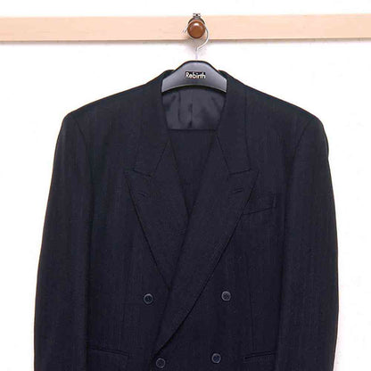 Shinko Hanger Reverse Jacket Stop 47 Black 2-Pack