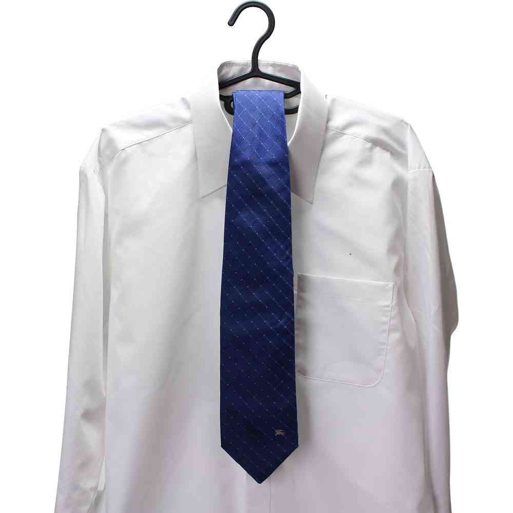 Shinko Hanger Reverse Shirt Hanger Black 10-Pack