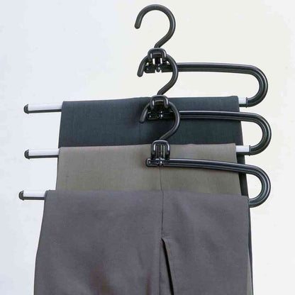 Shinko Hanger S&F Relay Slacks Black 2-Pack