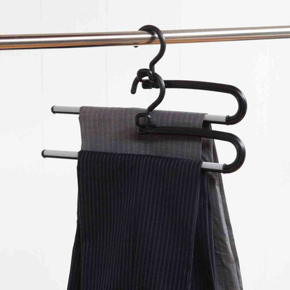 Shinko Hanger S&F Relay Slacks Black 2-Pack
