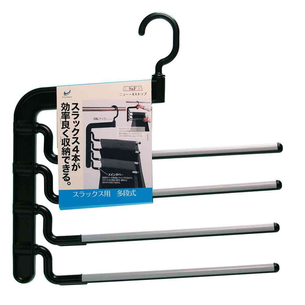 Shinko Hanger S&F New 4 Stop Black