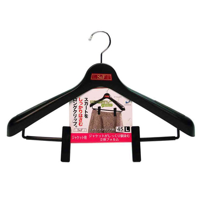 Shinko Hanger S&F Jacket Clip 45 Black