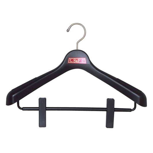 Shinko Hanger S&F Jacket Clip 40 Black