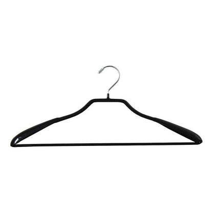 Shinko Hanger Non-Slip Hanger Jacket Hanger 42 PVC Black