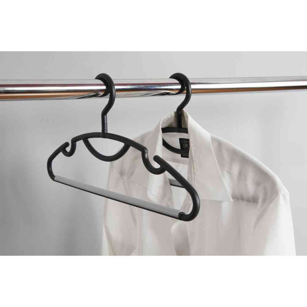 Shinko Hanger Reverse Set Hanger Stop Black 3-Pack
