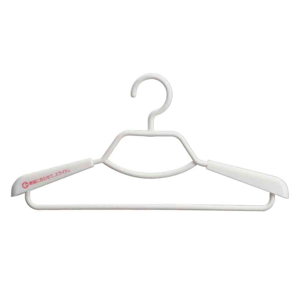 Shinko Hanger F-Fit Shape-Stable Shirt Hanger White 2-Pack