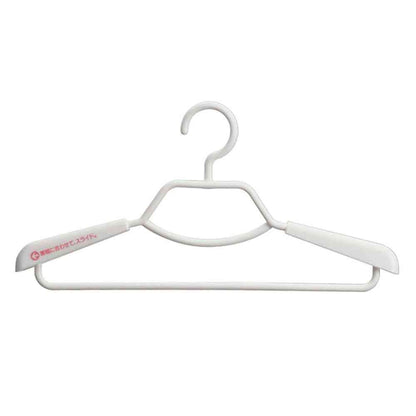 Shinko Hanger F-Fit Shape-Stable Shirt Hanger White 2-Pack