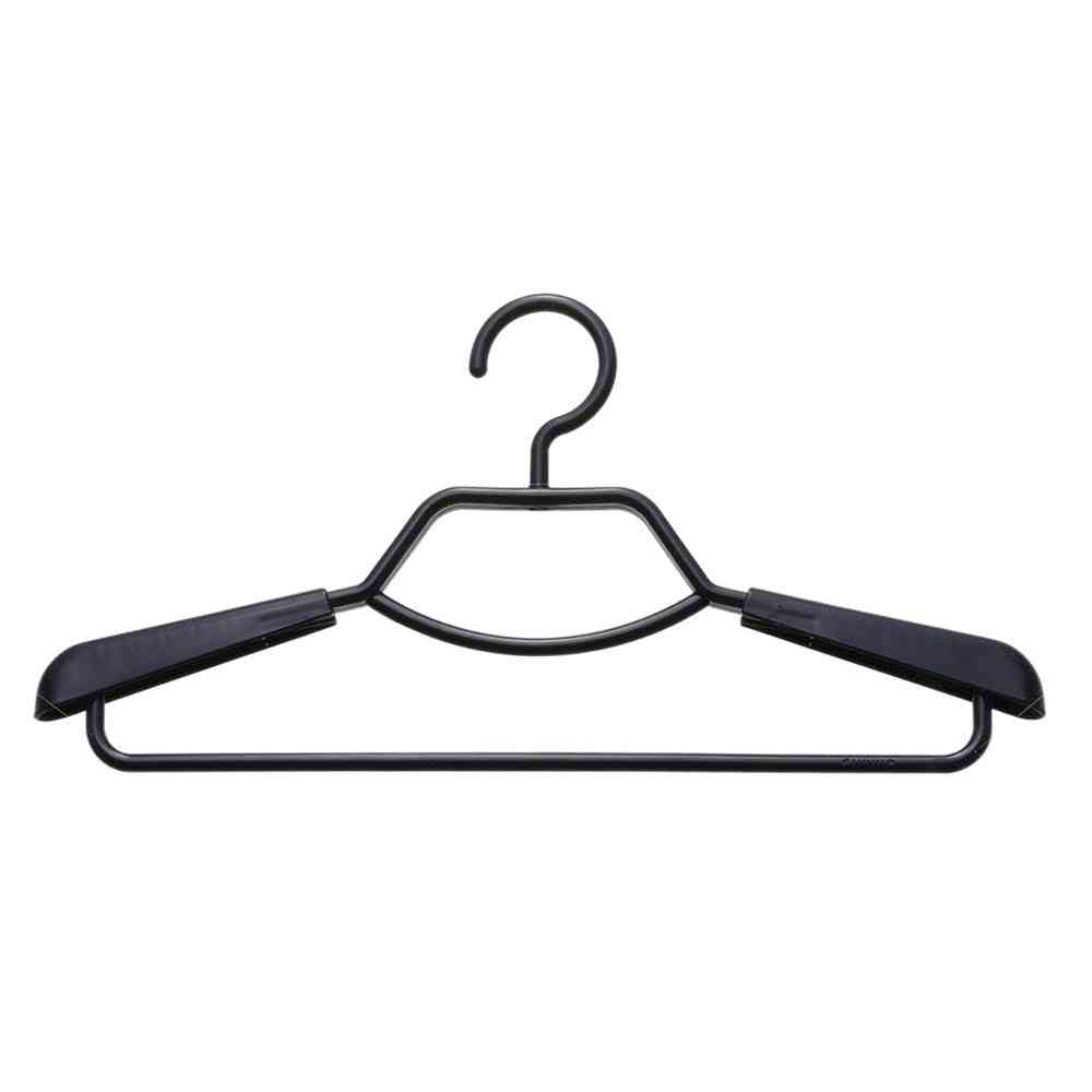 Shinko Hanger F-Fit Shape-Stable Shirt Hanger Black 2-Pack
