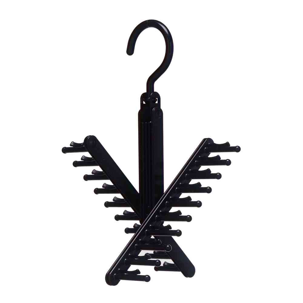 Shinko Hanger F-Fit Tie Hanger Cross Black