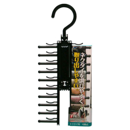 Shinko Hanger F-Fit Tie Hanger Cross Black