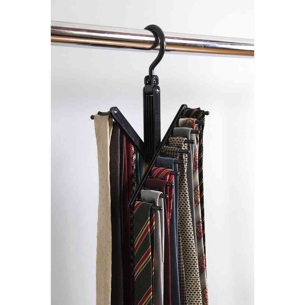 Shinko Hanger F-Fit Tie Hanger Cross Black