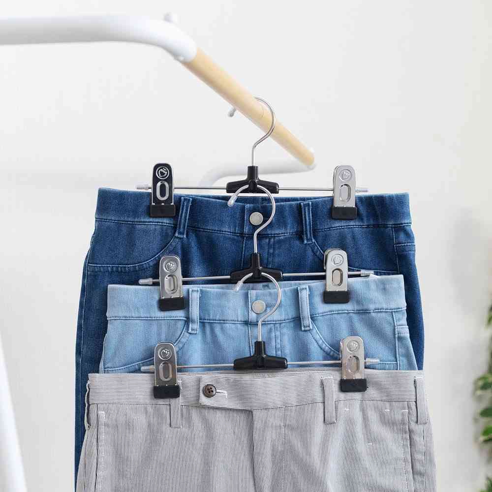 Shinko Hanger S&F Metal Skirt Hanger 1-Tier 2-Pack