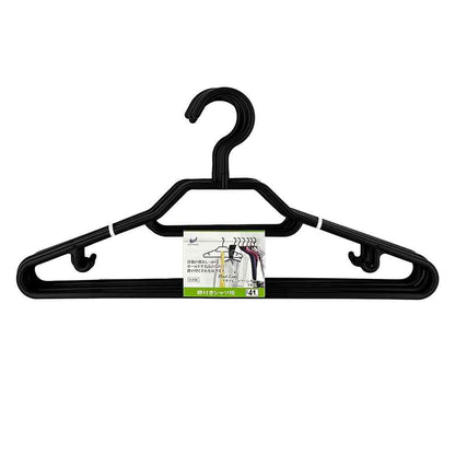Shinko Hanger Best Line Style Shirt Hanger Black 5-Pack