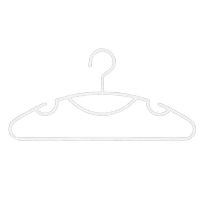 Shinko Hanger Antibacterial Slim Hanger Set White 10-Pack