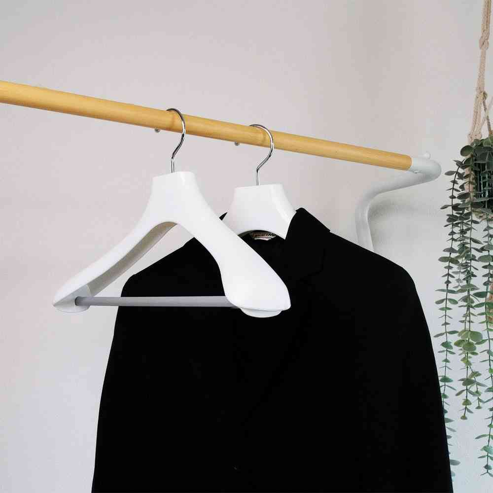 Shinko Hanger Mono Closet Formal Hanger White