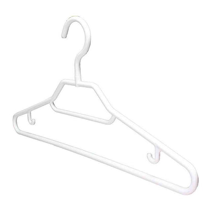 Shinko Hanger Mono Closet Shirt Hanger White 5-Pack