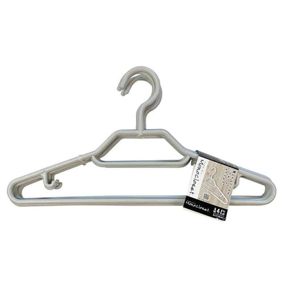 Shinko Hanger Mono Closet Shirt Hanger Gray 5-Pack