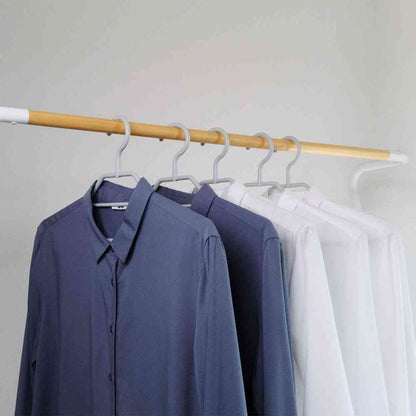 Shinko Hanger Mono Closet Shirt Hanger Gray 5-Pack