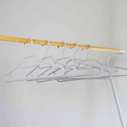 Shinko Hanger Mono Closet Shirt Hanger Gray 5-Pack