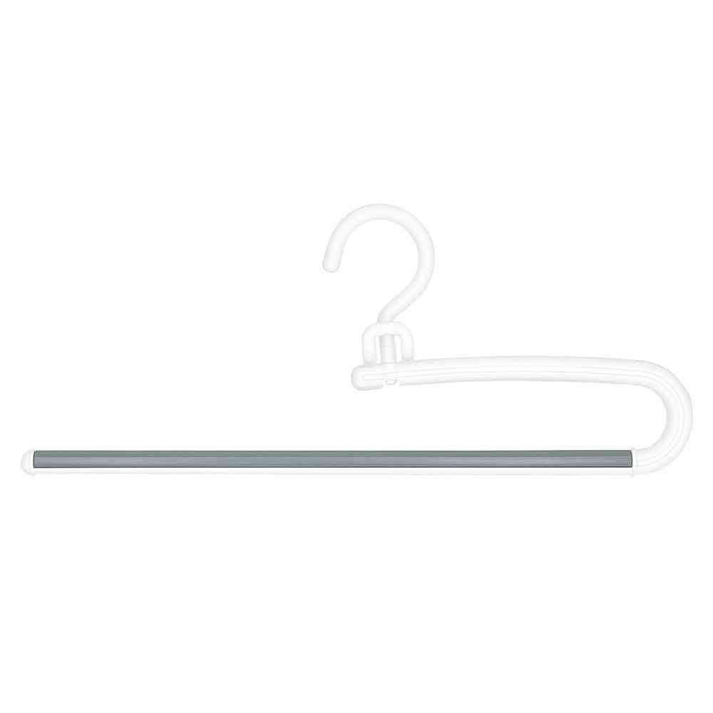 Shinko Hanger Mono Closet Slacks Hanger White 2-Pack