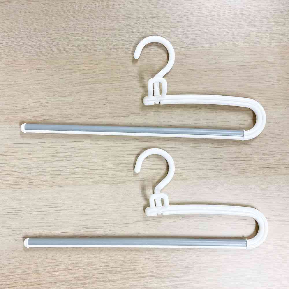 Shinko Hanger Mono Closet Slacks Hanger White 2-Pack