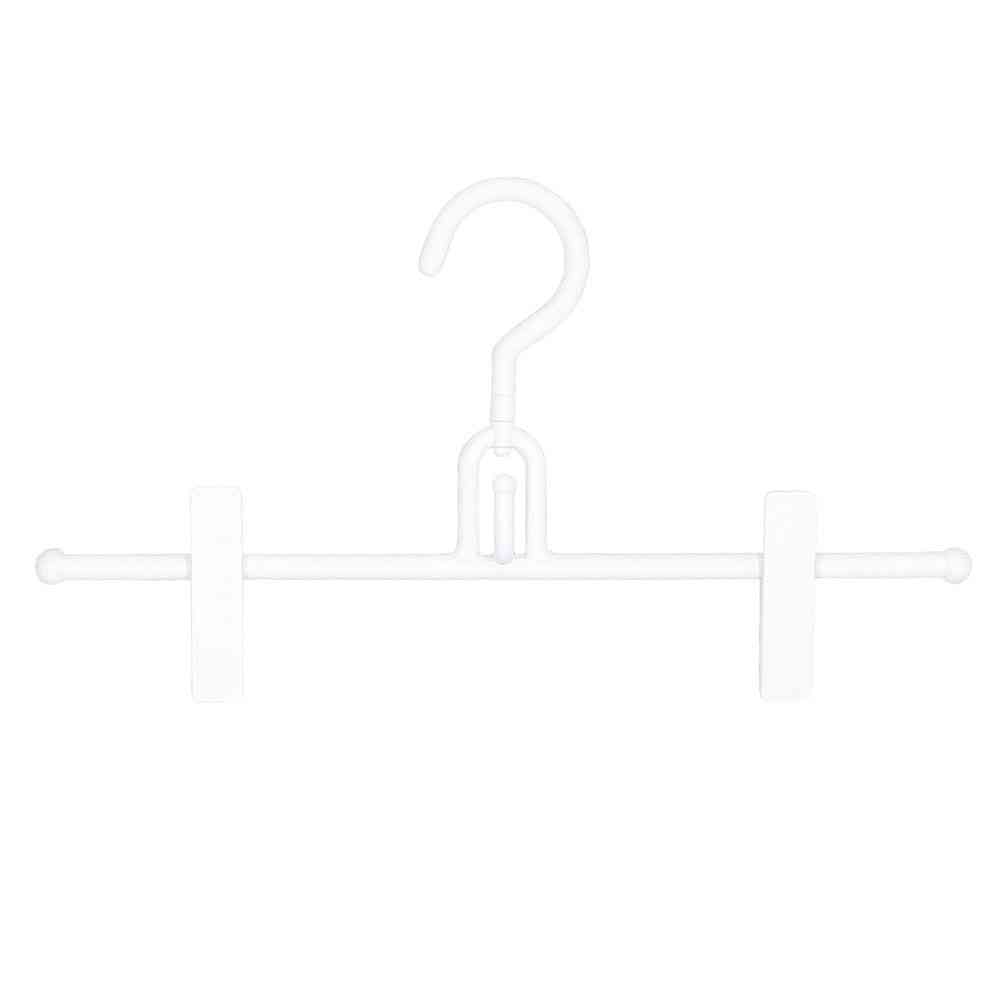 Shinko Hanger Mono Closet Skirt Hanger White 2-Pack