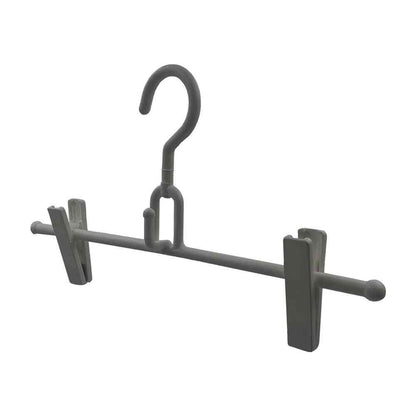 Shinko Hanger Mono Closet Skirt Hanger Gray 2-Pack