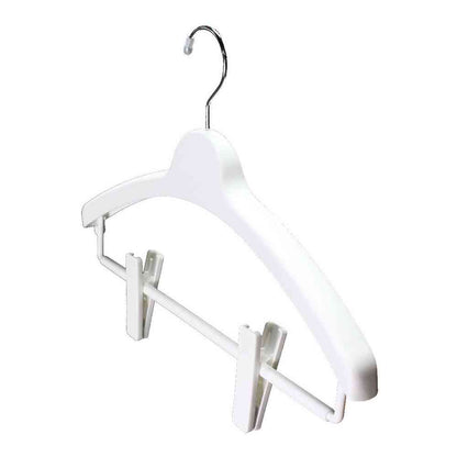 Shinko Hanger Mono Closet Top Hanger Clip Bar White