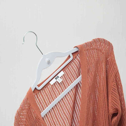 Shinko Hanger Mono Closet Shirt Hanger Flocked Gray (6 pieces)